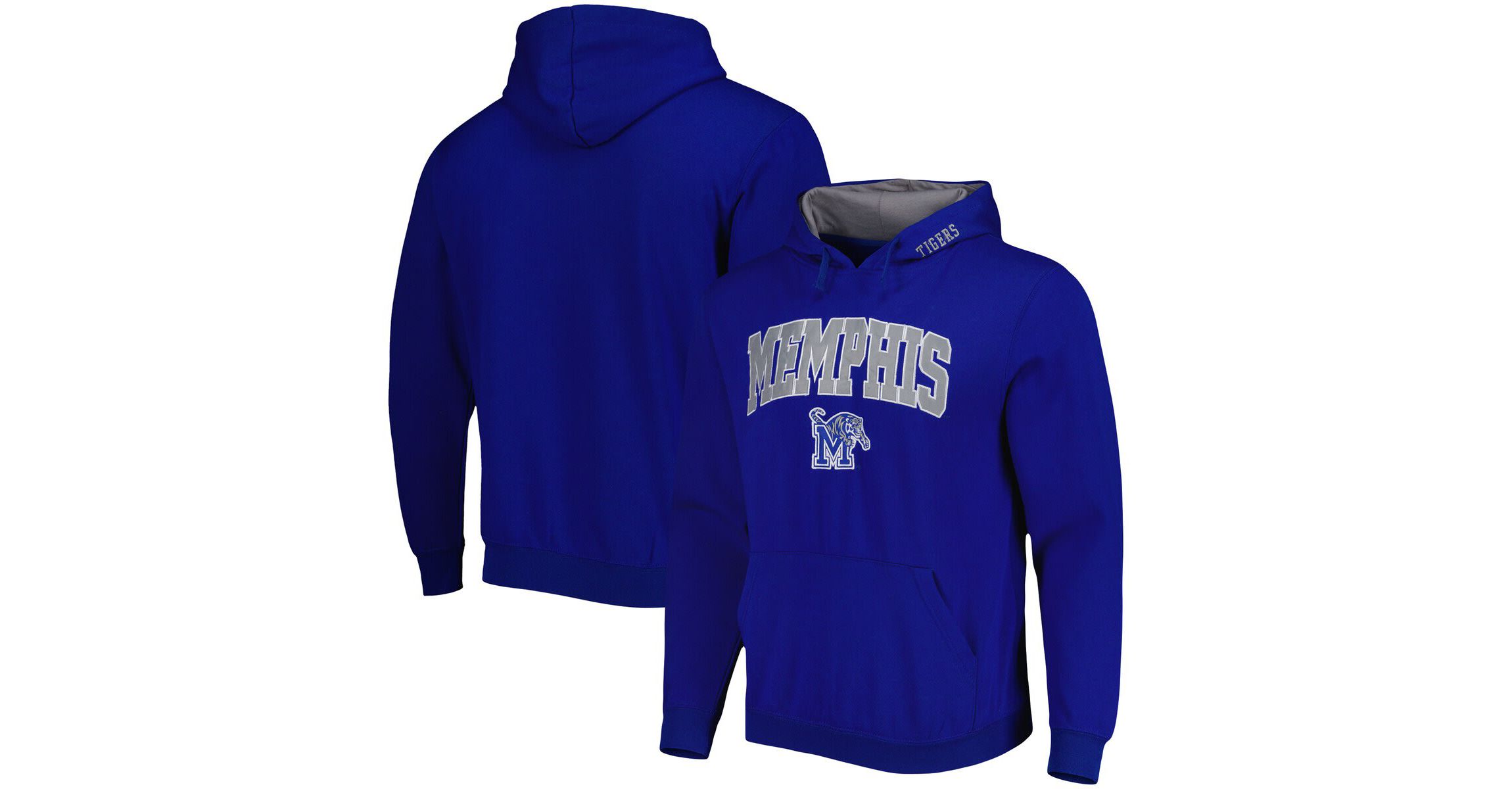 NCAA Memphis Tigers Arch and Logo Pullover Hoodie