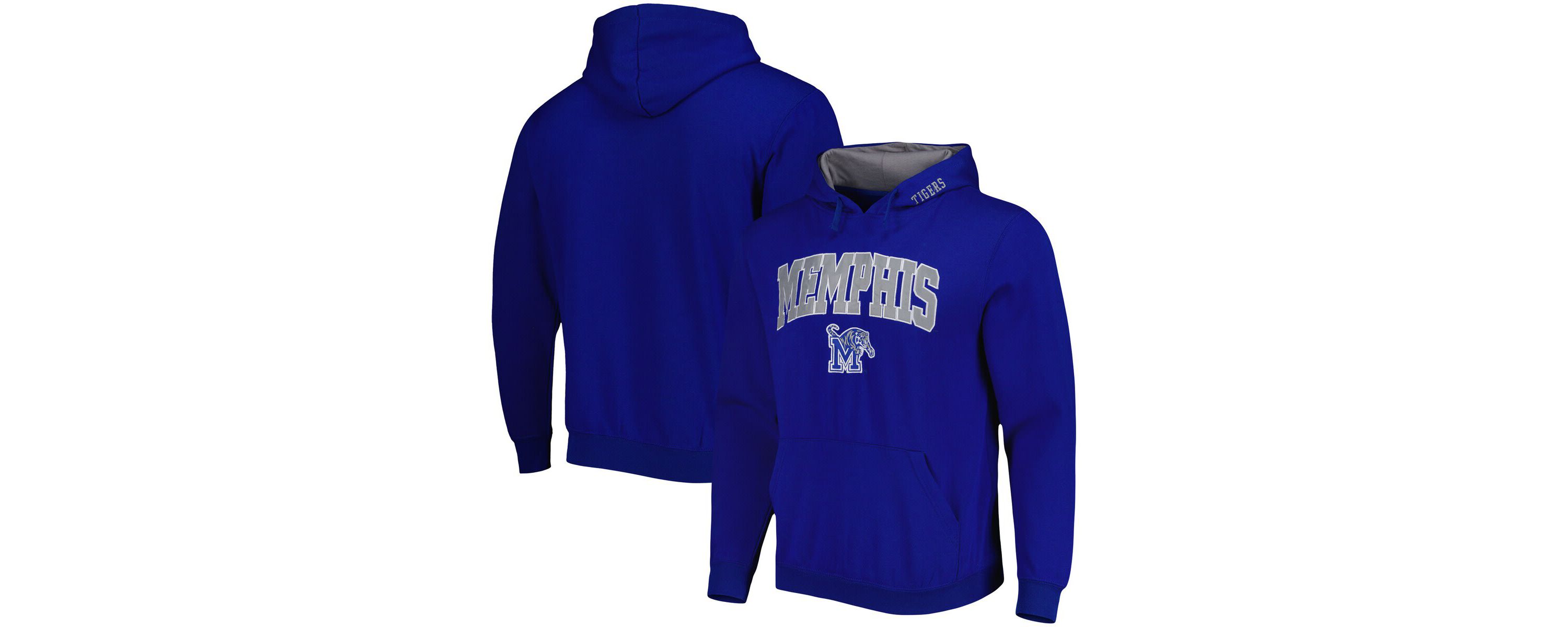 NCAA Memphis Tigers Arch and Logo Pullover Hoodie