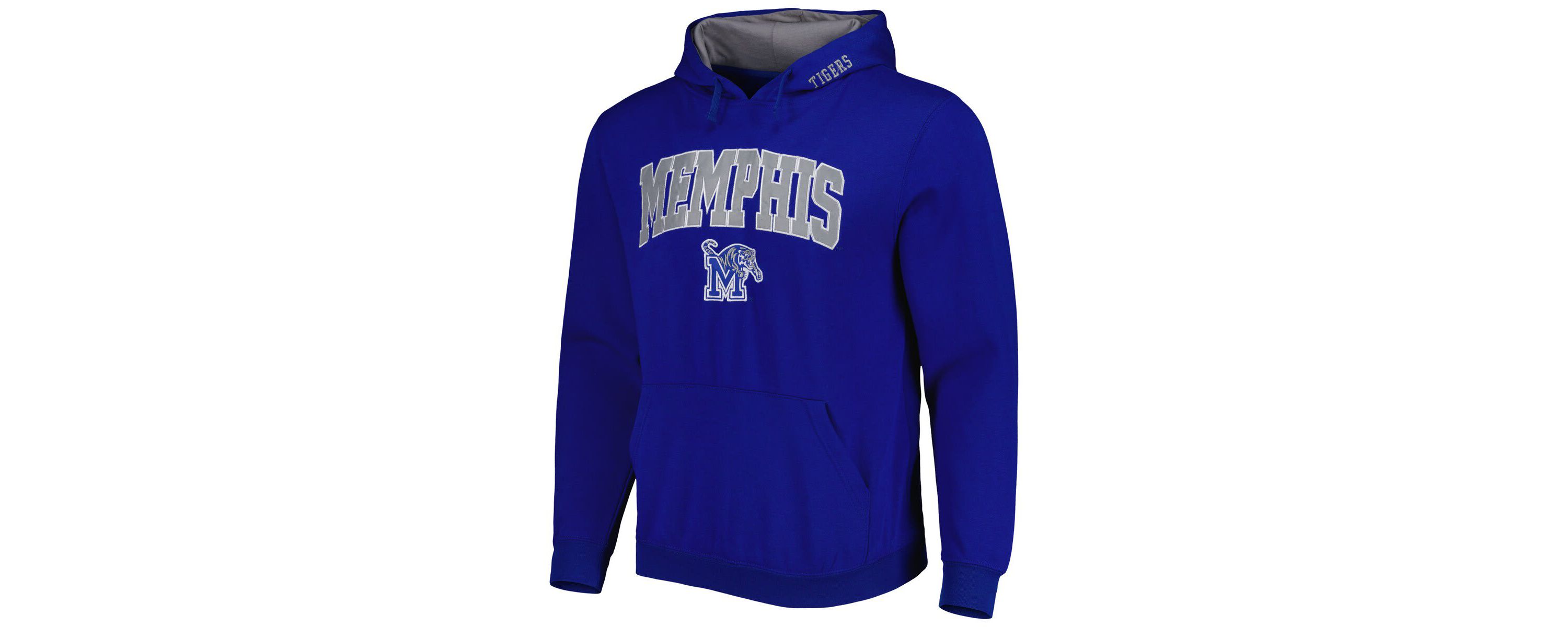 NCAA Memphis Tigers Arch and Logo Pullover Hoodie