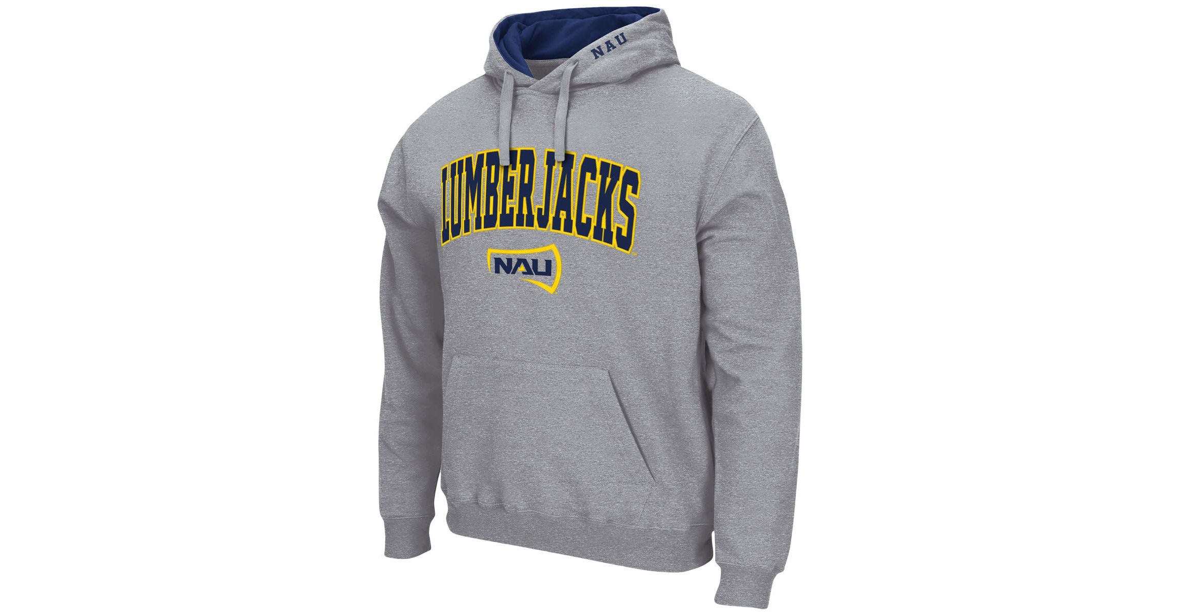 NCAA ed Northern Arizona Lumberjacks Arch and Logo Pullover Hoodie