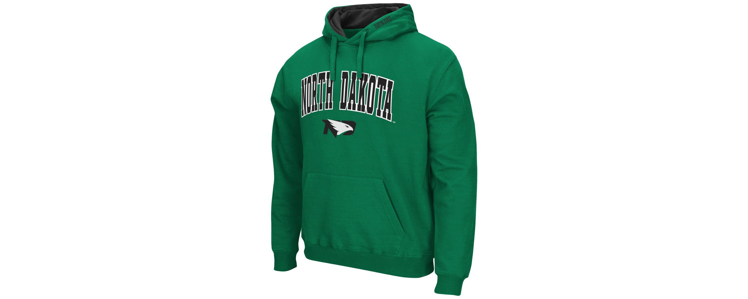 NCAA Kelly North Dakota Arch and Logo Pullover Hoodie