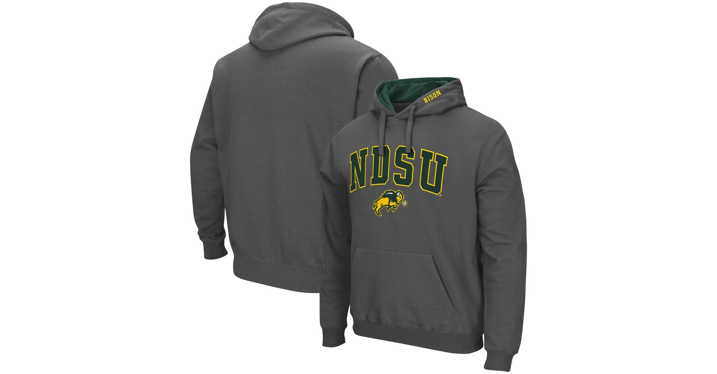 NCAA NDSU Bison Arch and Logo Pullover Hoodie
