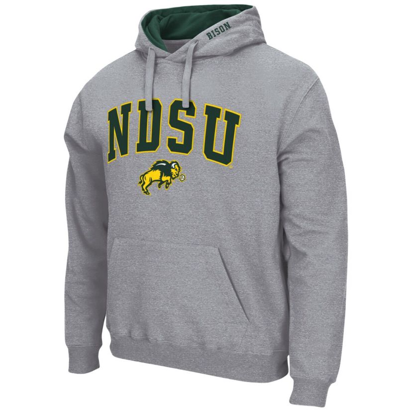 NCAA ed NDSU Bison Arch and Logo Pullover Hoodie
