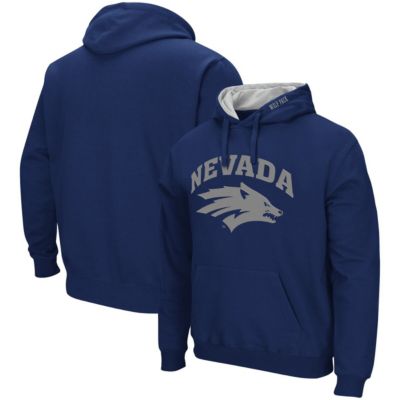 NCAA Nevada Wolf Pack Arch and Logo Pullover Hoodie