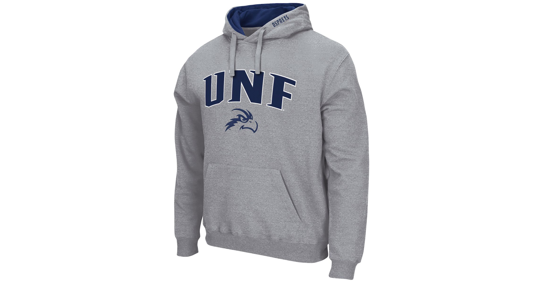 NCAA ed UNF Ospreys Arch and Logo Pullover Hoodie