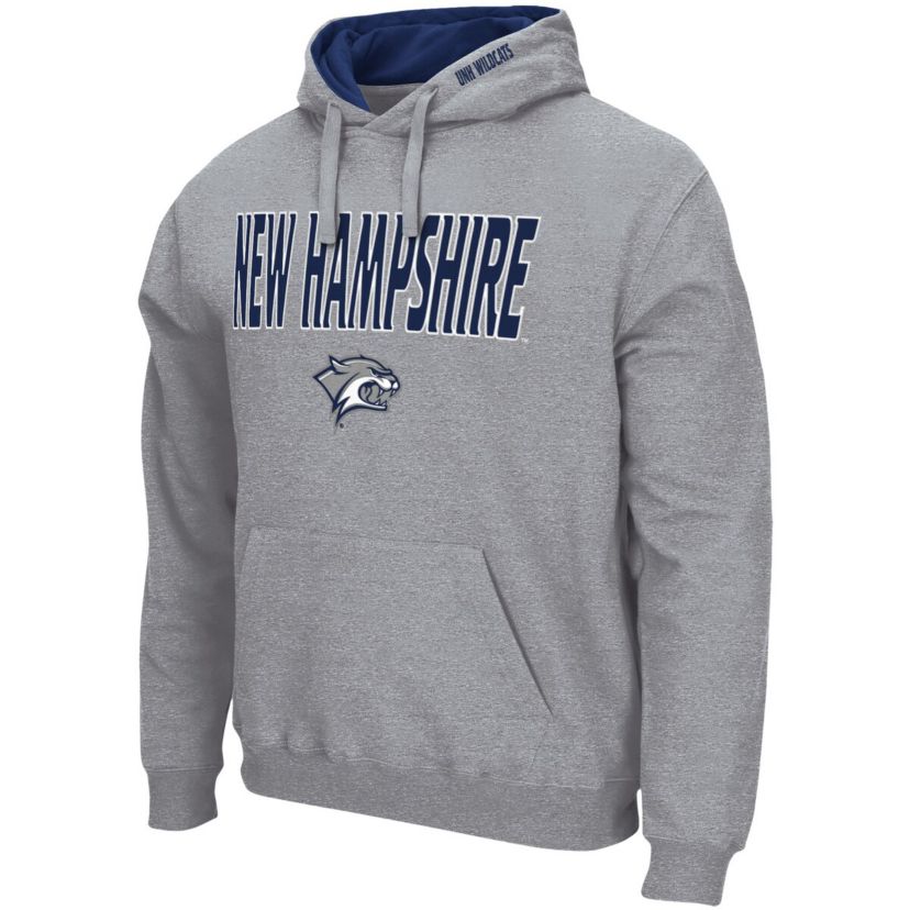 NCAA ed New Hampshire Wildcats Arch and Logo Pullover Hoodie