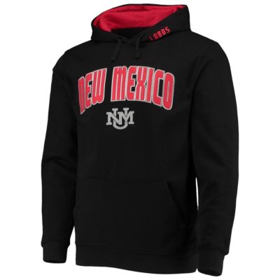 NCAA New Mexico Lobos Arch and Logo Pullover Hoodie