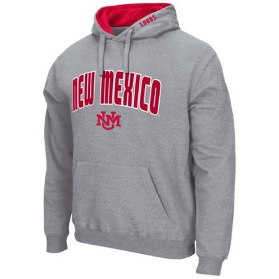 NCAA ed New Mexico Lobos Arch and Logo Pullover Hoodie