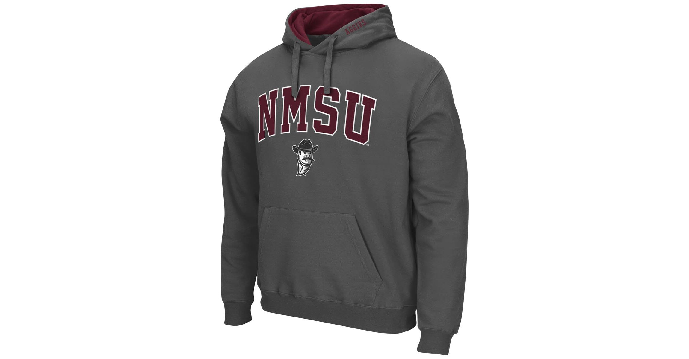NCAA New Mexico State Aggies Arch and Logo Pullover Hoodie