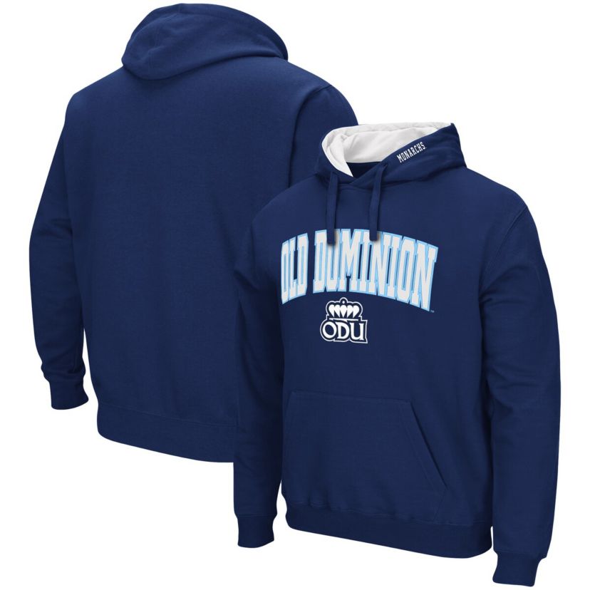 NCAA Old Dominion Monarchs Arch and Logo Pullover Hoodie