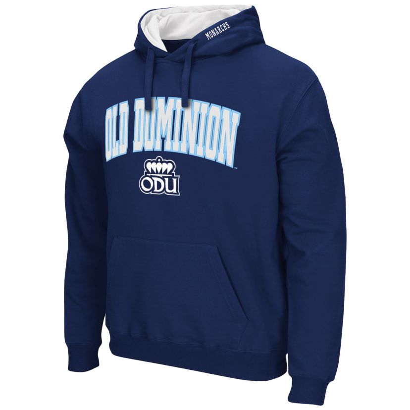 NCAA Old Dominion Monarchs Arch and Logo Pullover Hoodie