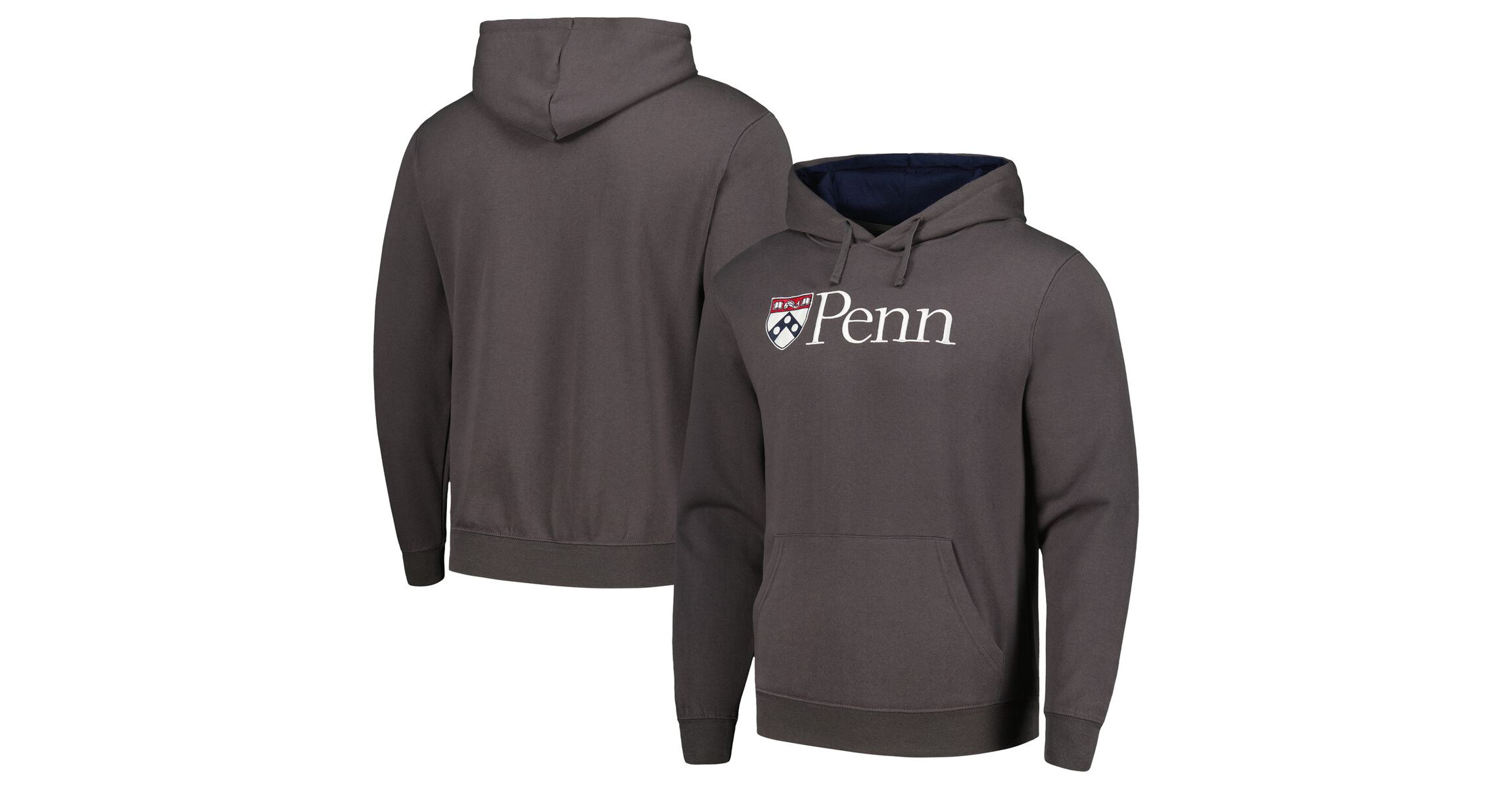 NCAA Pennsylvania Quakers Arch and Logo Pullover Hoodie