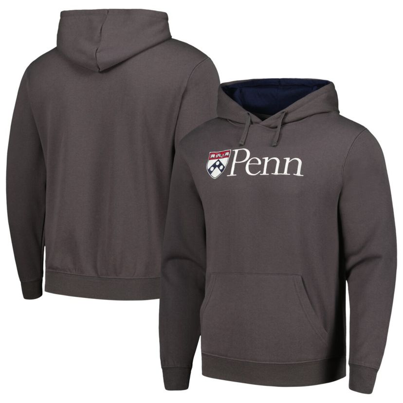NCAA Pennsylvania Quakers Arch and Logo Pullover Hoodie