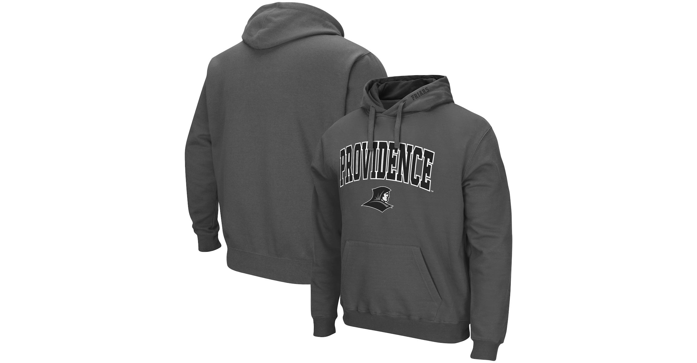 NCAA Providence Friars Arch and Logo Pullover Hoodie