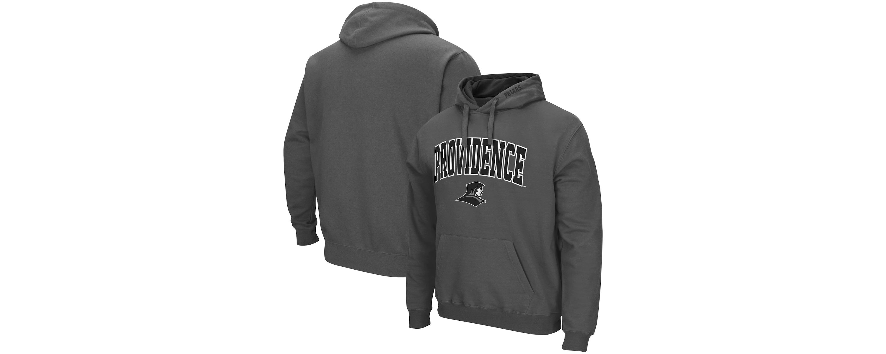 NCAA Providence Friars Arch and Logo Pullover Hoodie