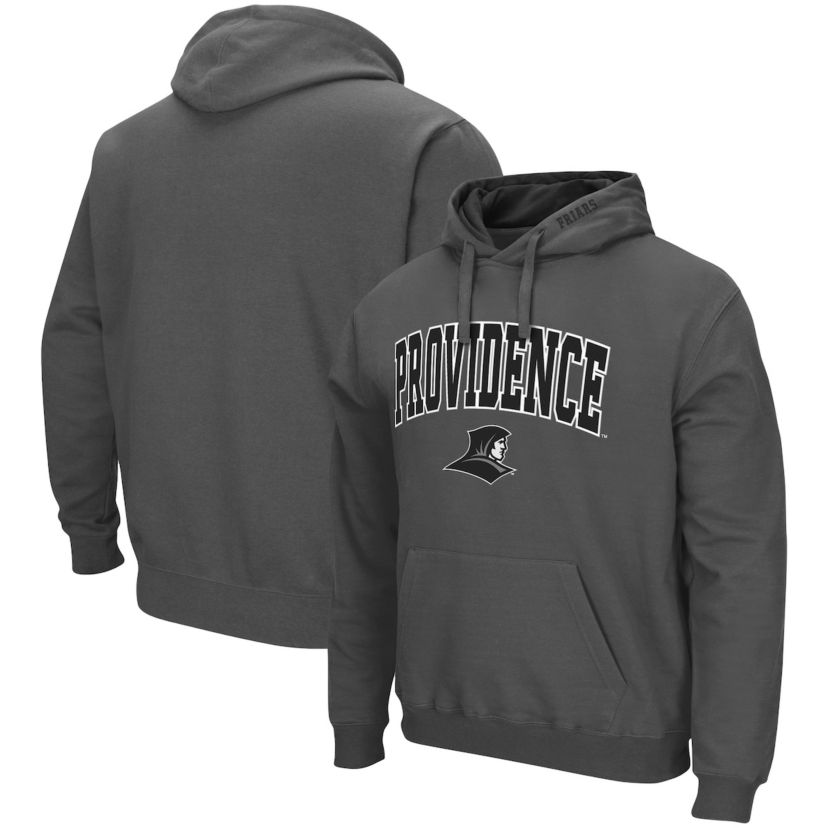 NCAA Providence Friars Arch and Logo Pullover Hoodie