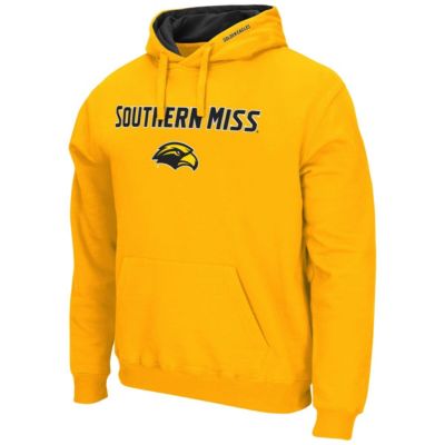 NCAA Southern Miss Golden Eagles Arch and Logo Pullover Hoodie