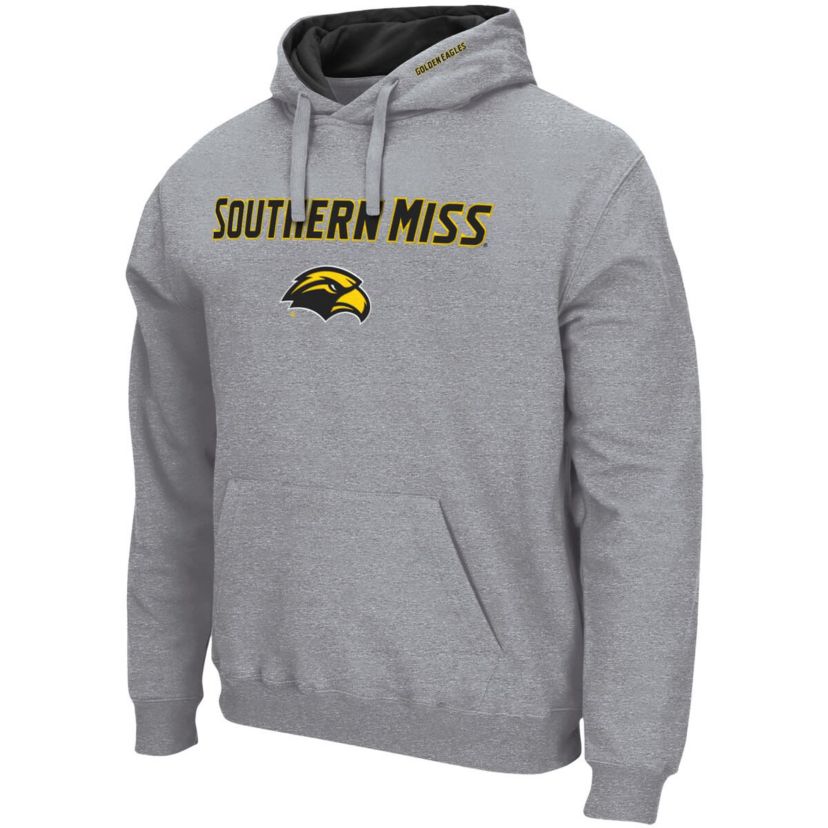NCAA ed Southern Miss Golden Eagles Arch and Logo Pullover Hoodie