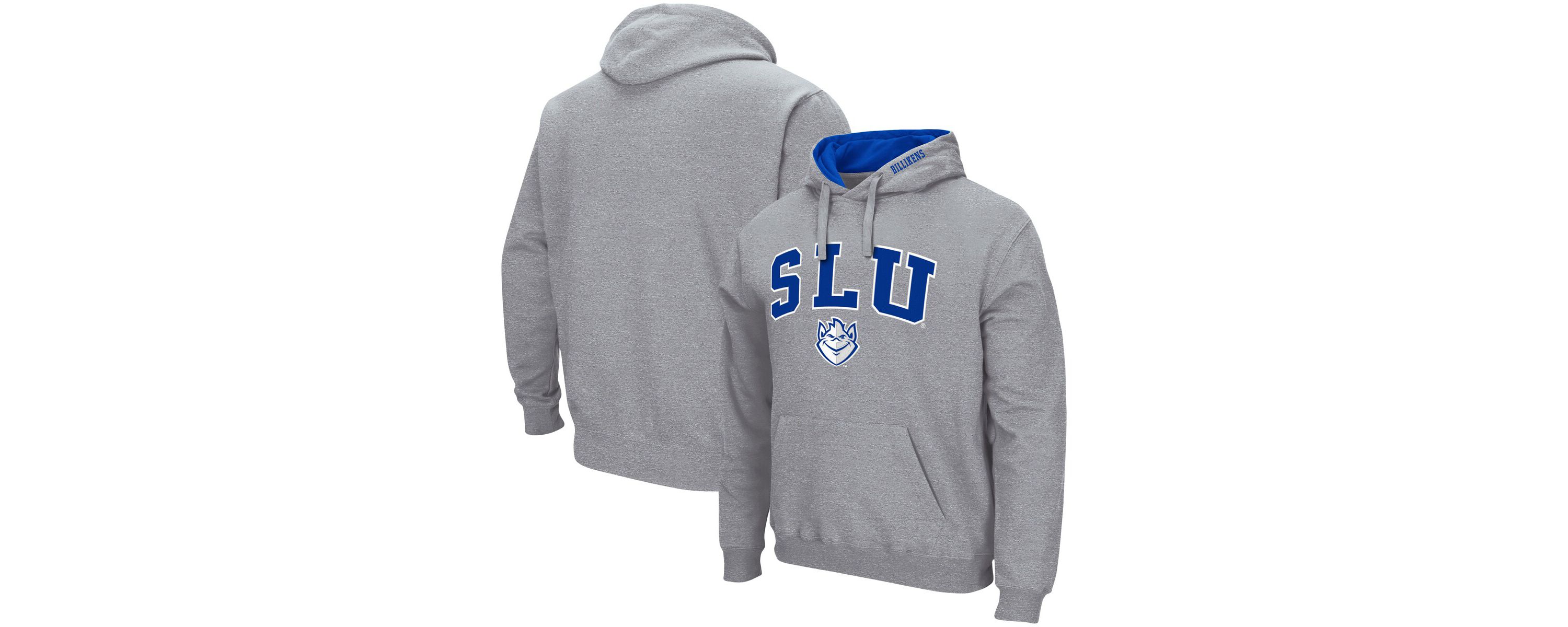 NCAA ed Saint Louis Billikens Arch and Logo Pullover Hoodie