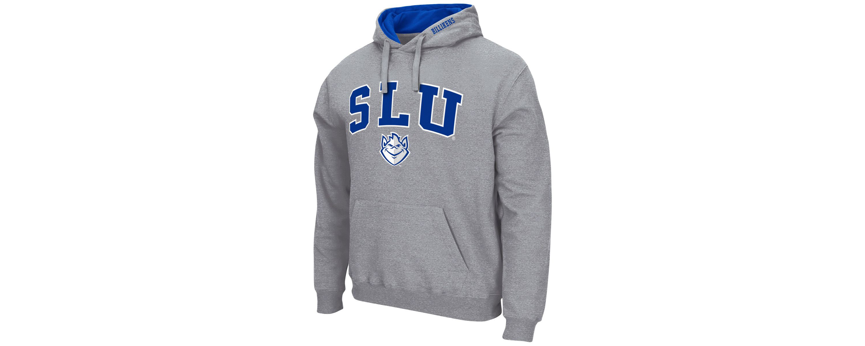 NCAA ed Saint Louis Billikens Arch and Logo Pullover Hoodie