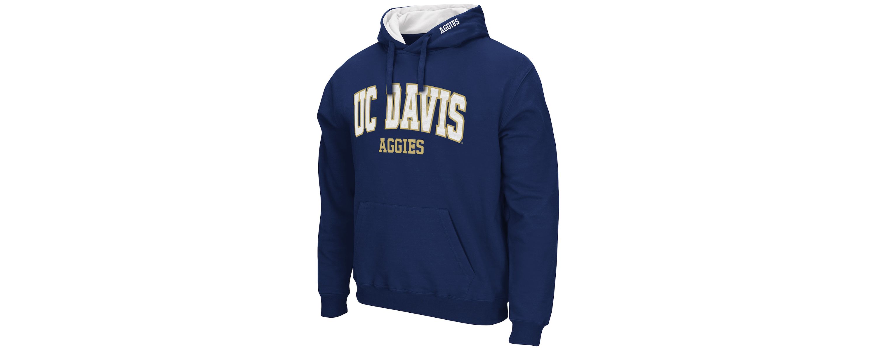 NCAA UC Davis Aggies Arch and Logo Pullover Hoodie