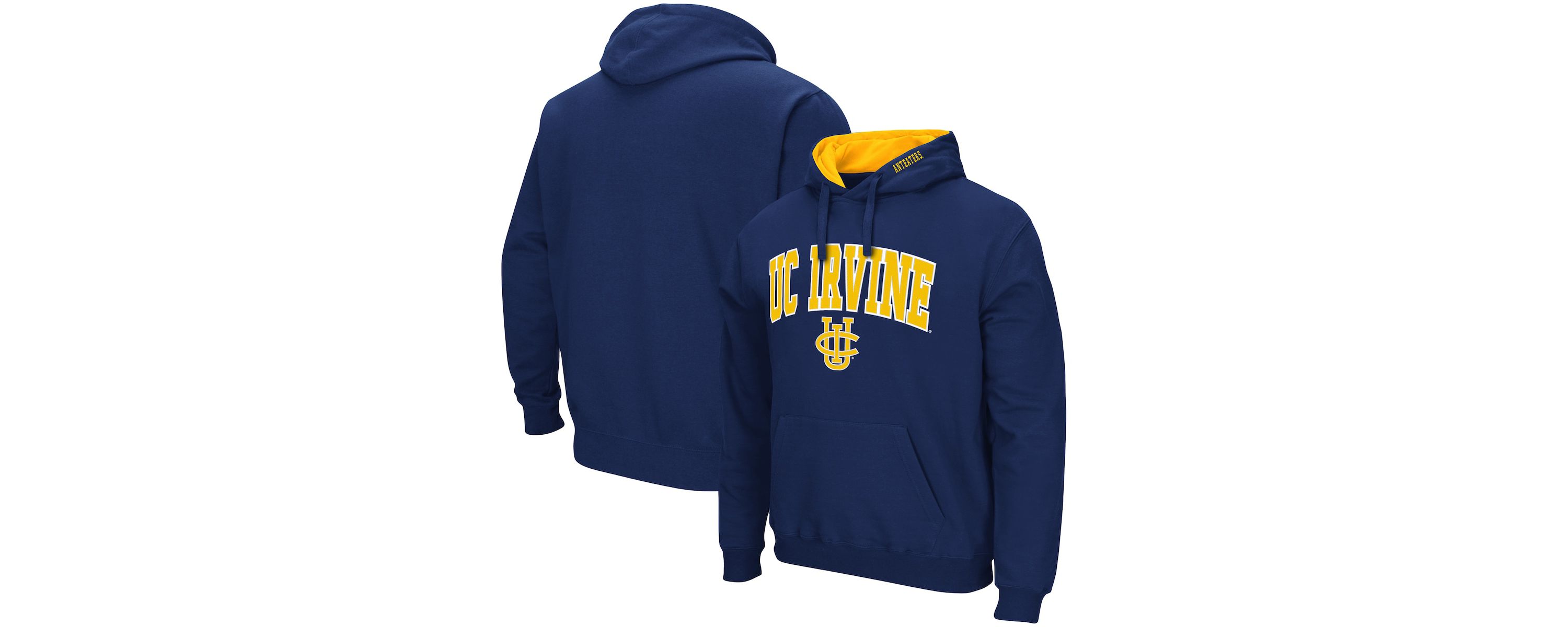 NCAA UC Irvine Anteaters Arch and Logo Pullover Hoodie
