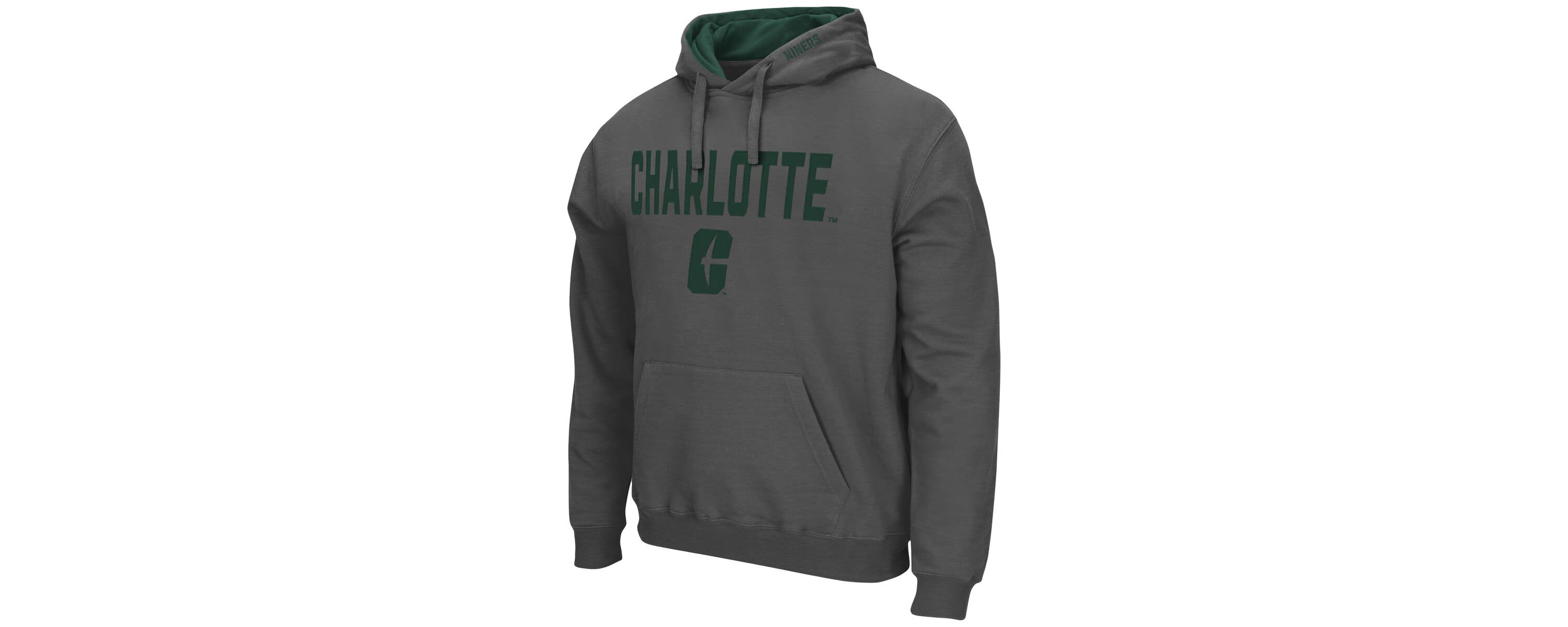 NCAA Charlotte 49ers Arch and Logo Pullover Hoodie