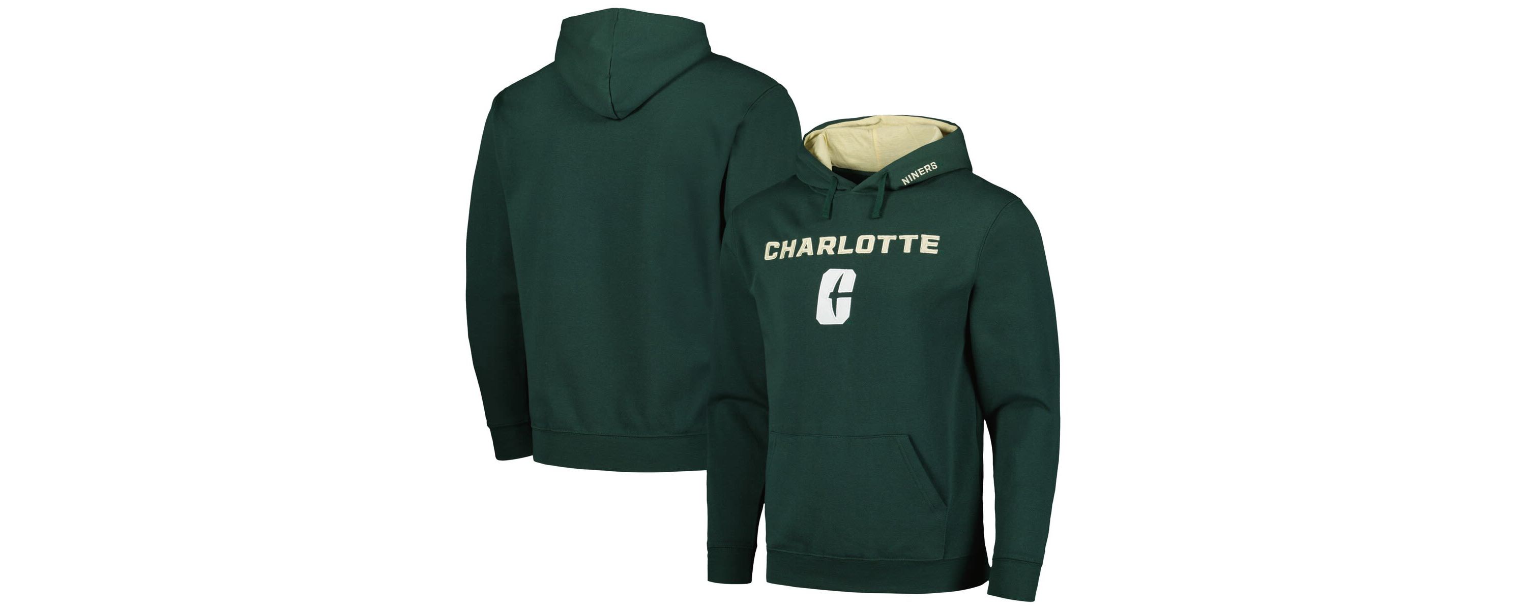 NCAA Charlotte 49ers Arch and Logo Pullover Hoodie