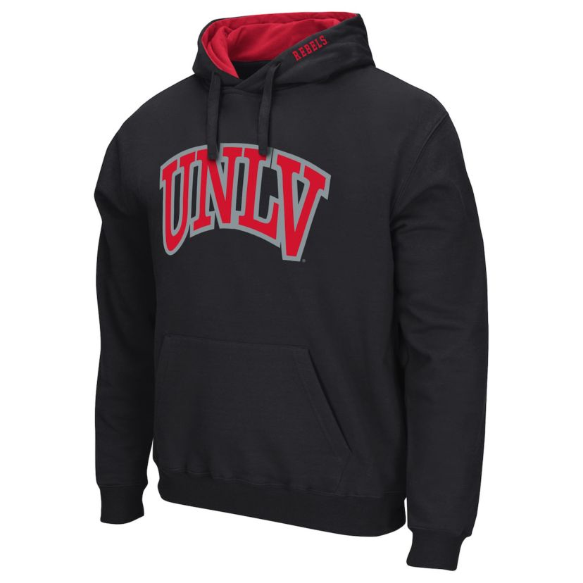 NCAA UNLV Rebels Arch and Logo Pullover Hoodie