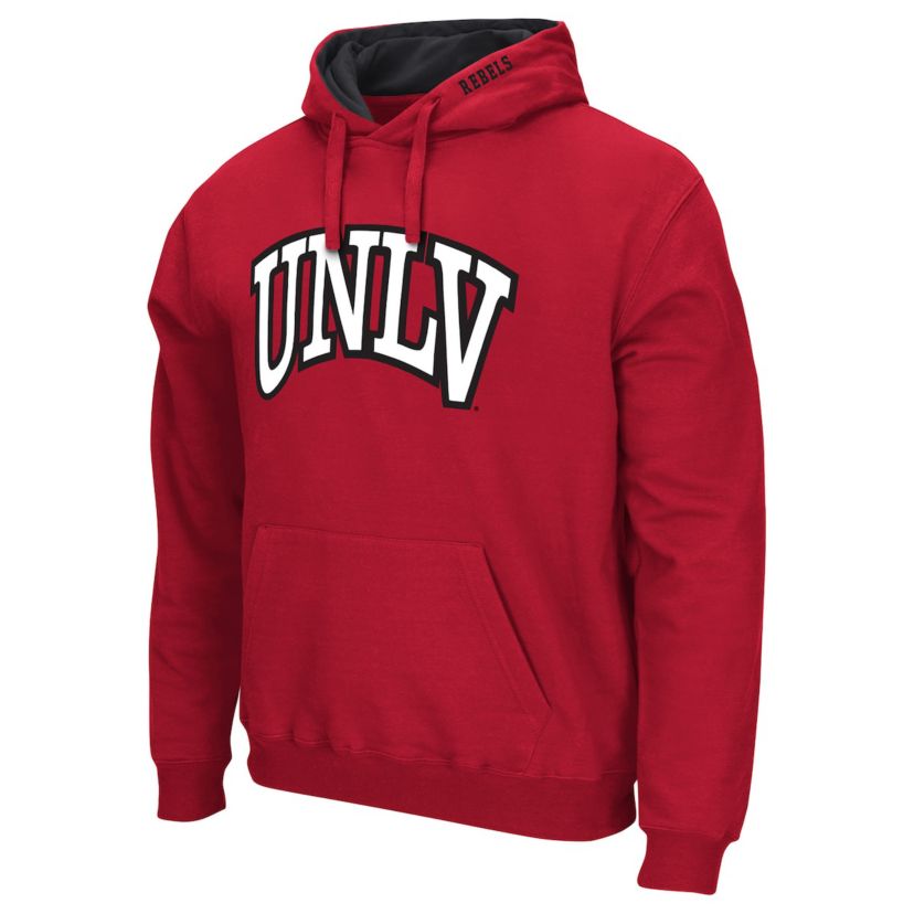 NCAA UNLV Rebels Arch and Logo Pullover Hoodie