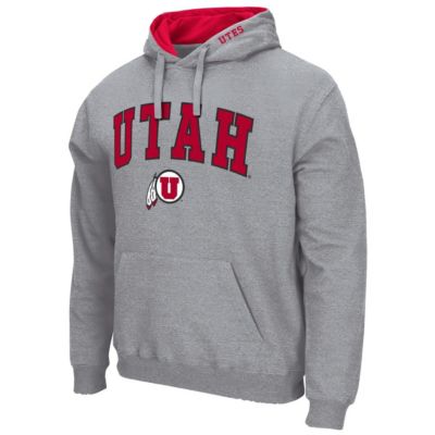 NCAA ed Utah Utes Arch and Logo Pullover Hoodie