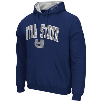 NCAA Utah State Aggies Arch and Logo Pullover Hoodie