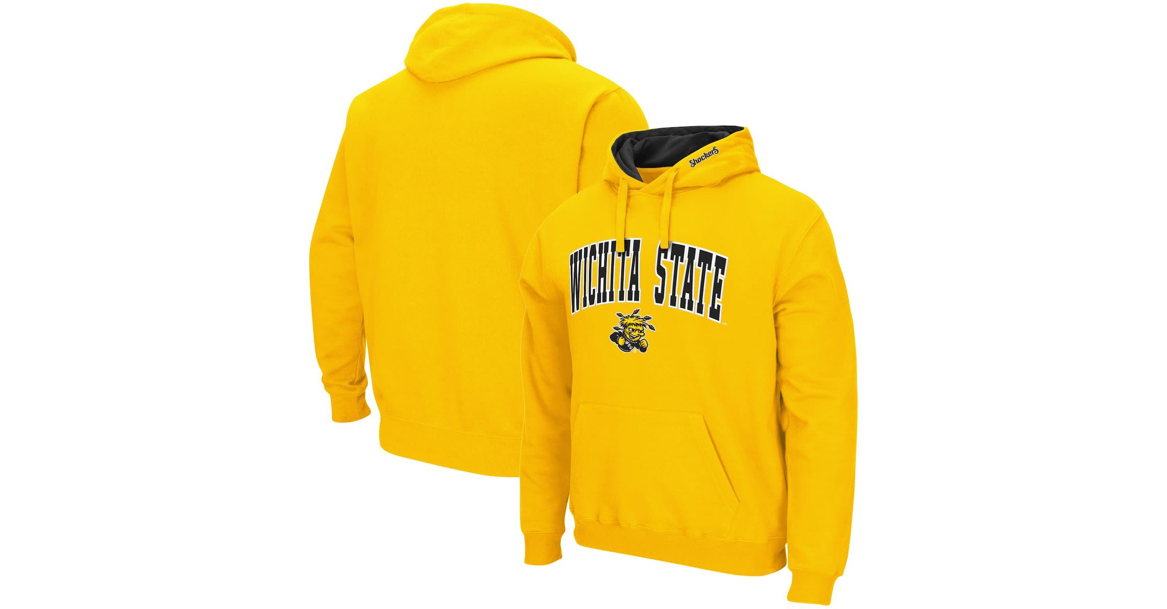 NCAA Wichita State Shockers Arch and Logo Pullover Hoodie