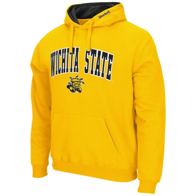 NCAA Wichita State Shockers Arch and Logo Pullover Hoodie