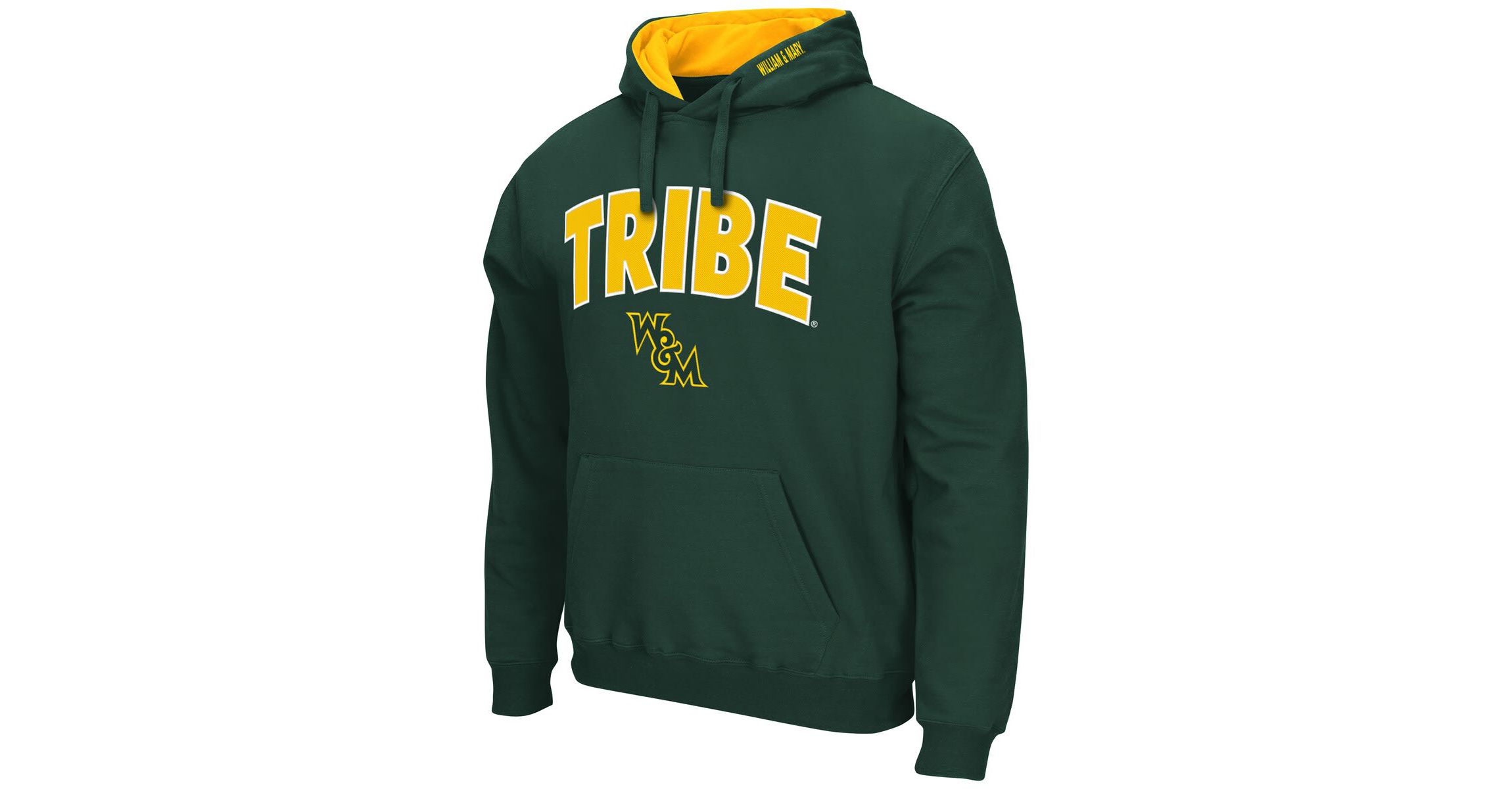 NCAA William & Mary Tribe Arch and Logo Pullover Hoodie