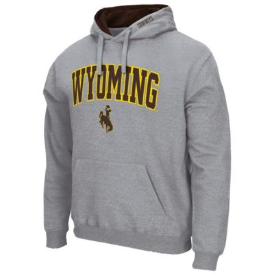 NCAA ed Wyoming Cowboys Arch and Logo Pullover Hoodie