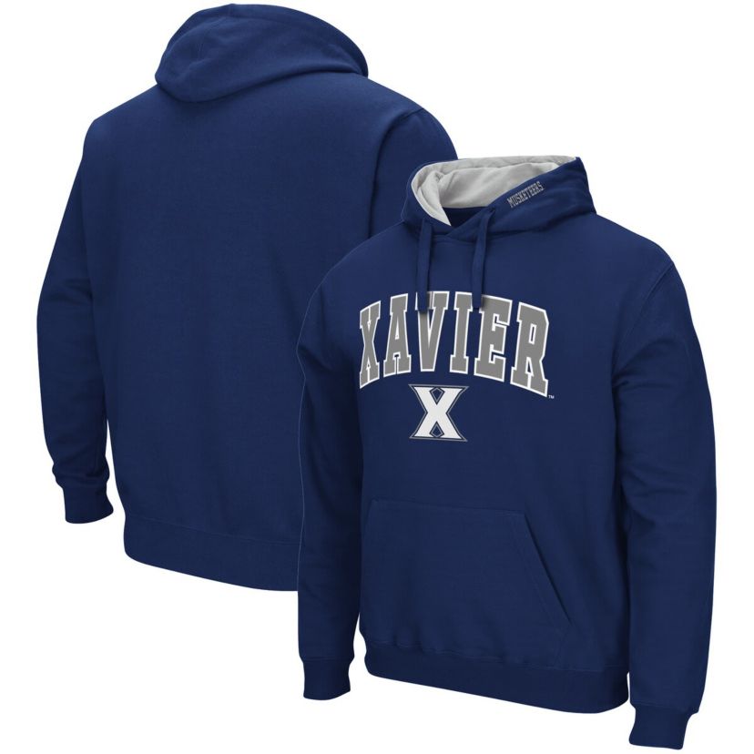 NCAA Xavier Musketeers Arch and Logo Pullover Hoodie