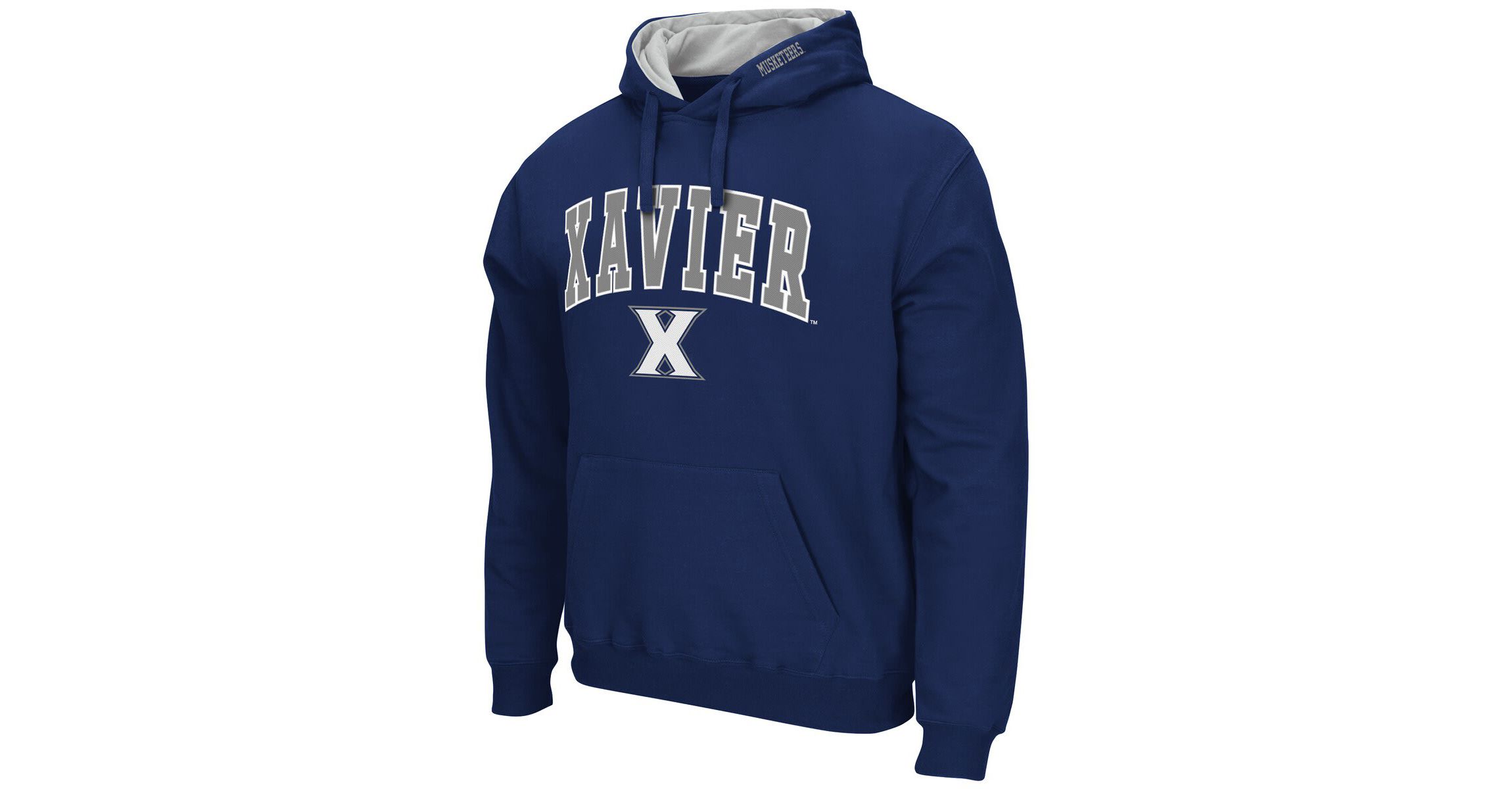 NCAA Xavier Musketeers Arch and Logo Pullover Hoodie
