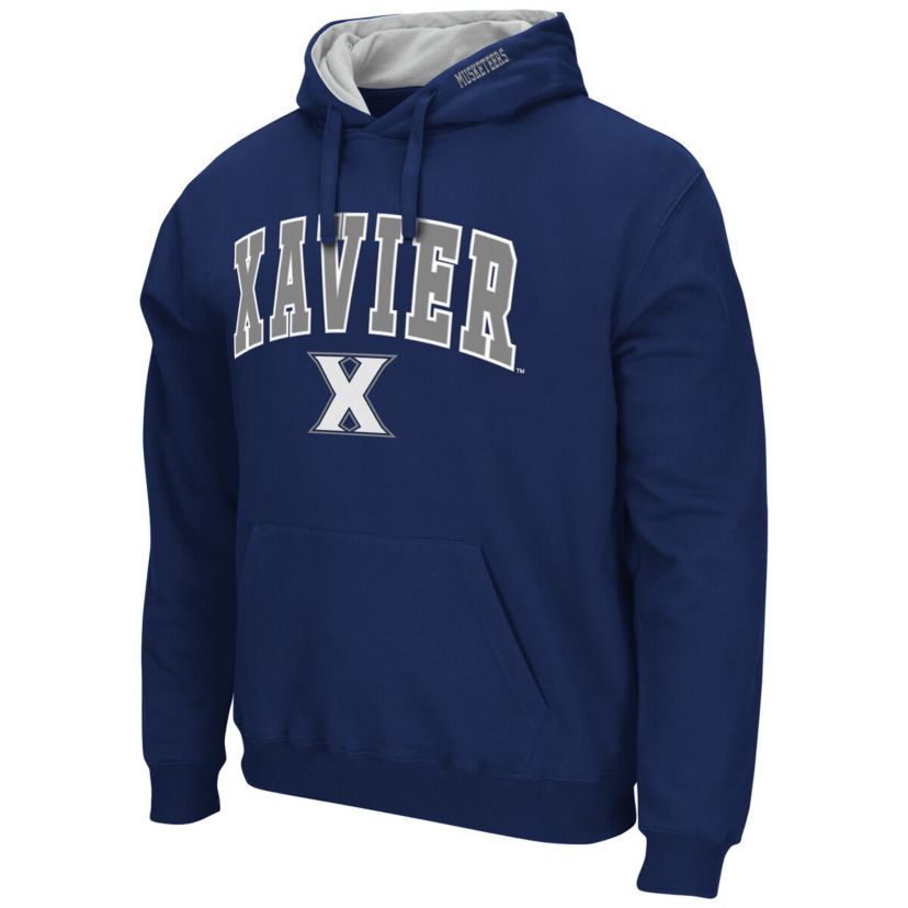 NCAA Xavier Musketeers Arch and Logo Pullover Hoodie