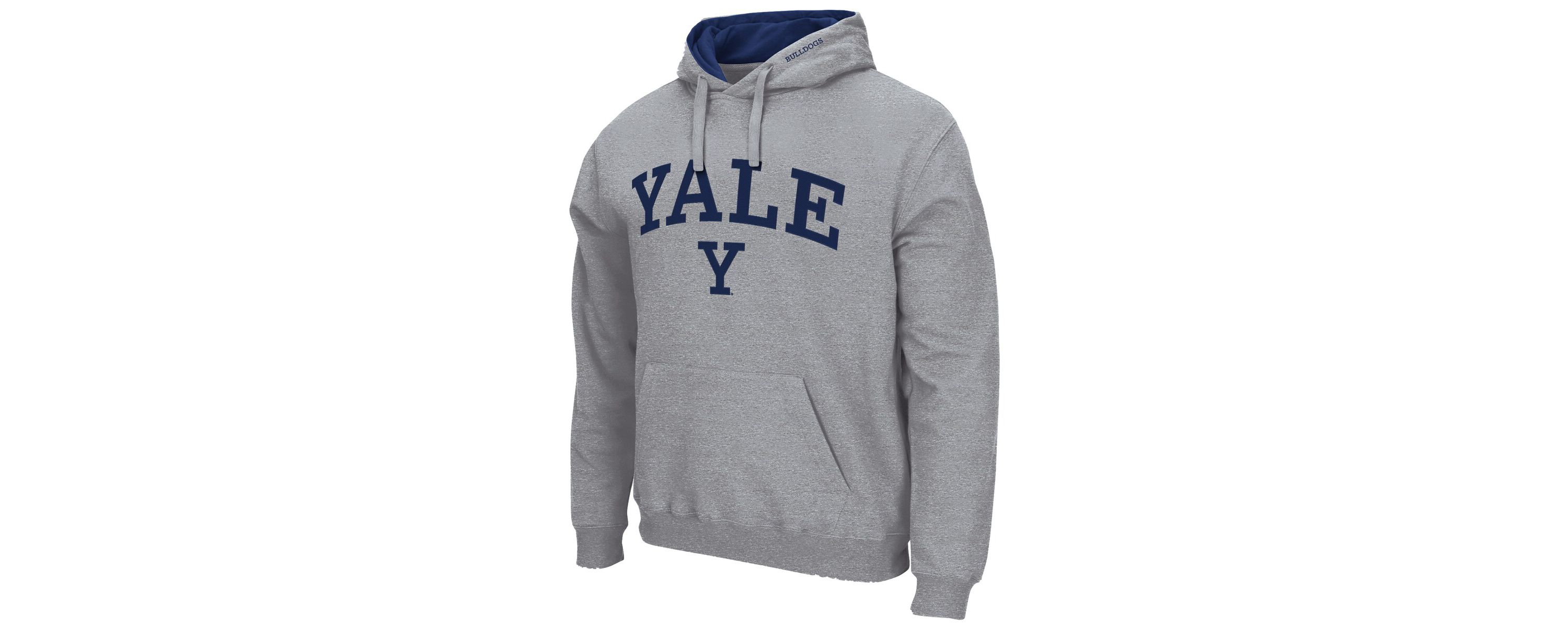 NCAA ed Yale Bulldogs Arch and Logo Pullover Hoodie