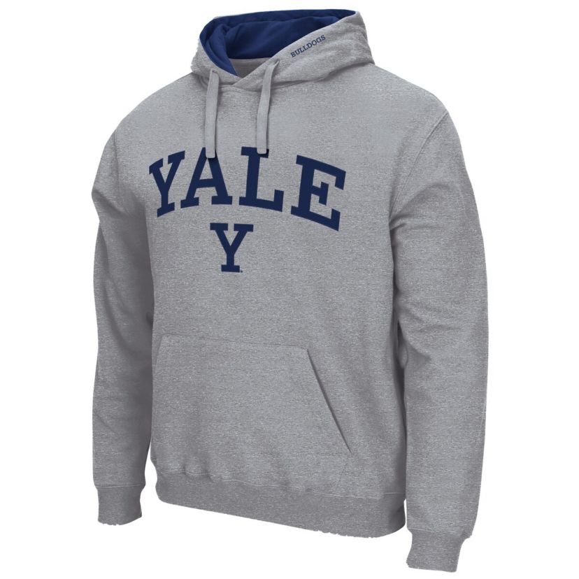 NCAA ed Yale Bulldogs Arch and Logo Pullover Hoodie