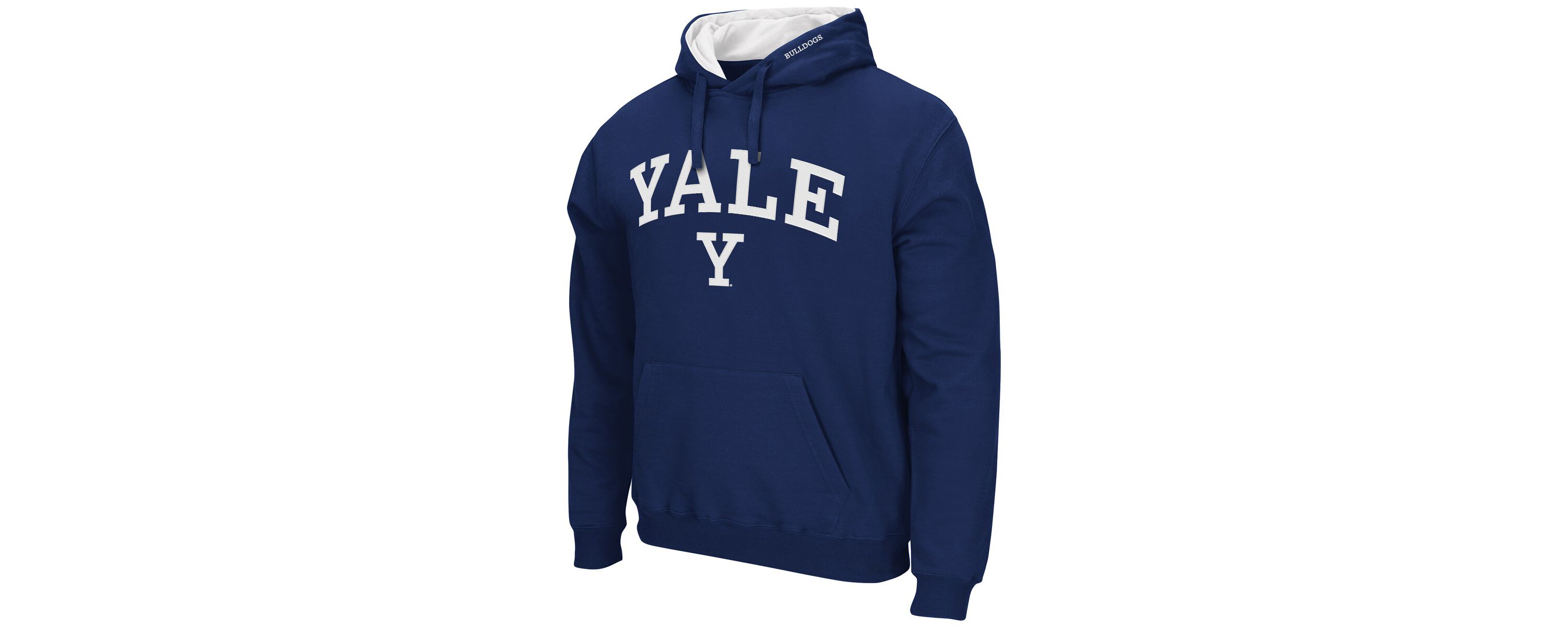 NCAA Yale Bulldogs Arch and Logo Pullover Hoodie