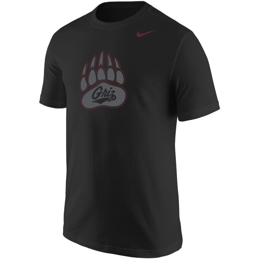 NCAA Nike Montana Grizzlies Logo Color Pop T-Shirt
