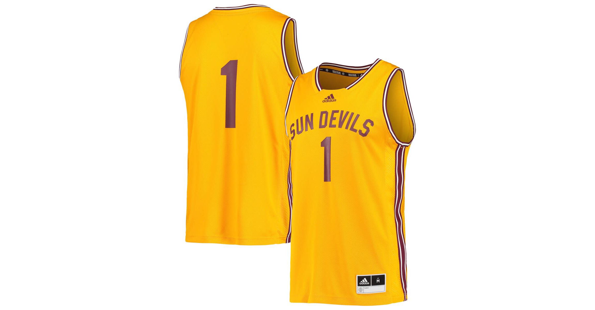 NCAA #1 Arizona State Sun Devils Reverse Retro Jersey