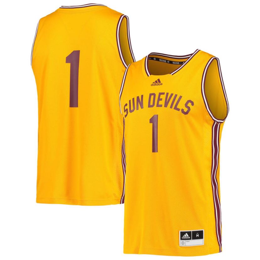 NCAA #1 Arizona State Sun Devils Reverse Retro Jersey