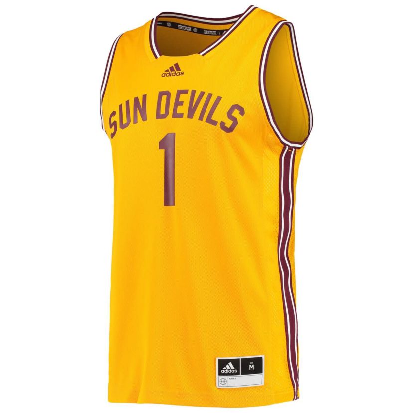 NCAA #1 Arizona State Sun Devils Reverse Retro Jersey