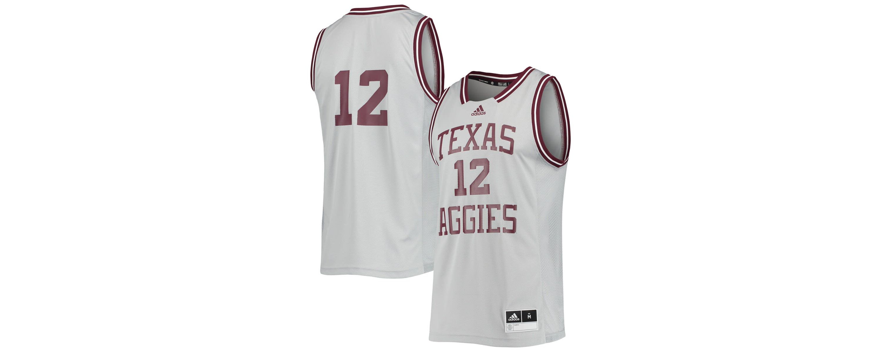 NCAA #12 Texas A&M Aggies Reverse Retro Jersey