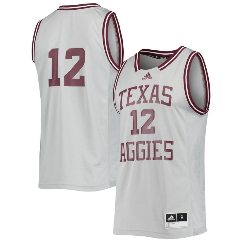 NCAA #12 Texas A&M Aggies Reverse Retro Jersey