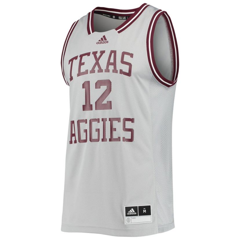 NCAA #12 Texas A&M Aggies Reverse Retro Jersey