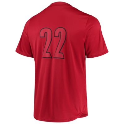 NCAA #22 Louisville Cardinals Button-Up Baseball Jersey